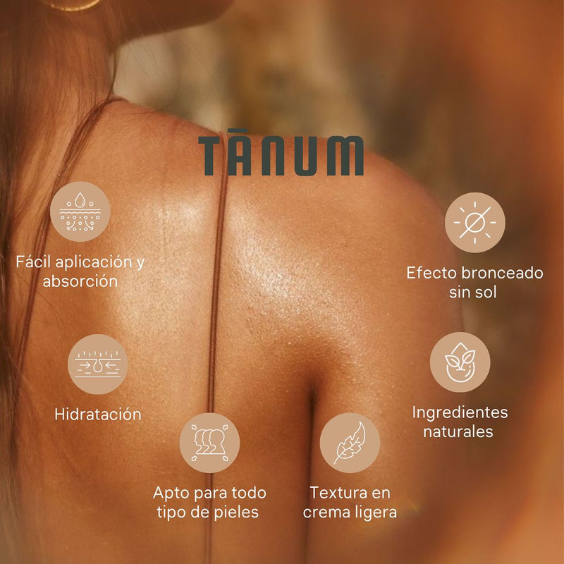 TANUM™-PIEL RADIANTE Y BRONCEADA EN MINUTOS🤩