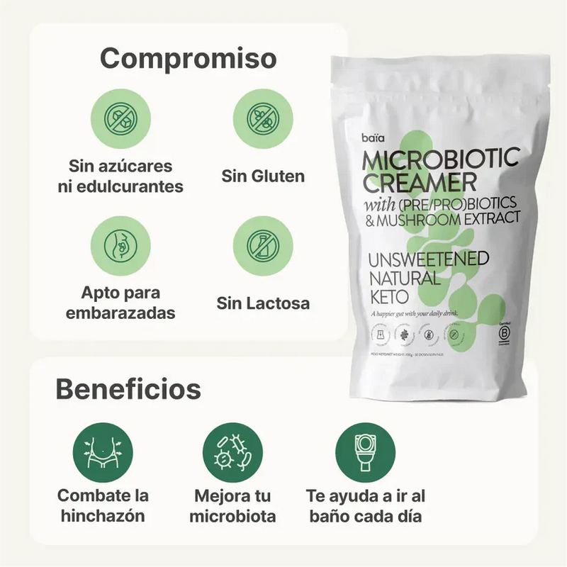 Microbiotic -Detox  Limpieza Intestinal y Suplemento Dietético Colon 100% Limpio