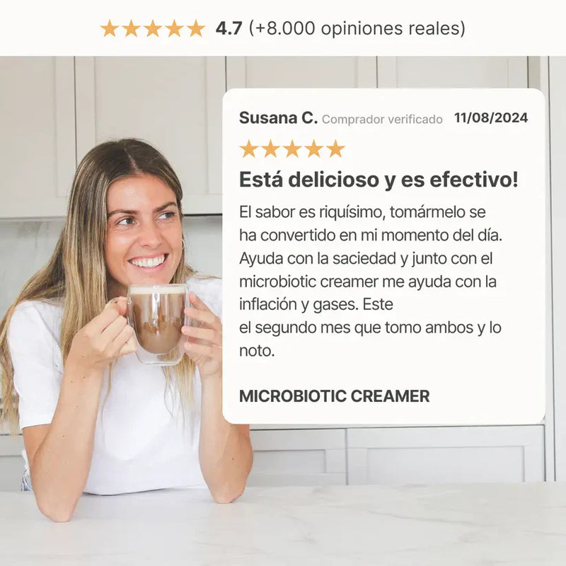 Microbiotic -Detox  Limpieza Intestinal y Suplemento Dietético Colon 100% Limpio