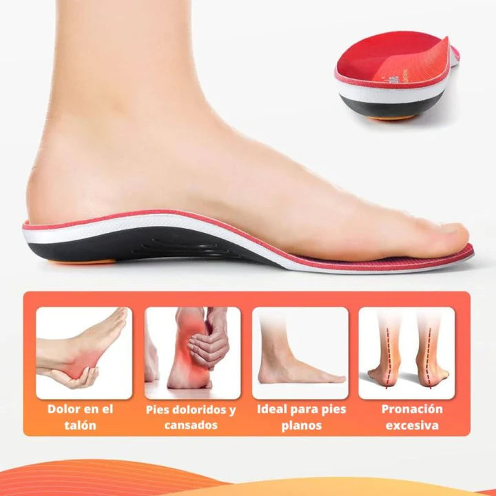 ORTHOPEDIC SOLES™ - Plantillas Ortopédicas Kit x4 Undiades