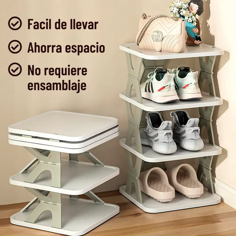 SHOES RACKS ᵀᴹ - ZAPATERO PEGABLE MULTIFUNCIONAL