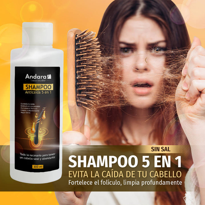 SHAMPOO ANTICAIDA 5 EN 1