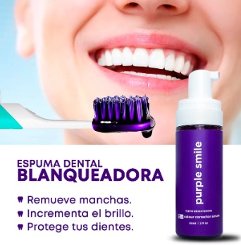 Image of PURPLE SMILE™ CREMA DENTAL BLANQUEADORA