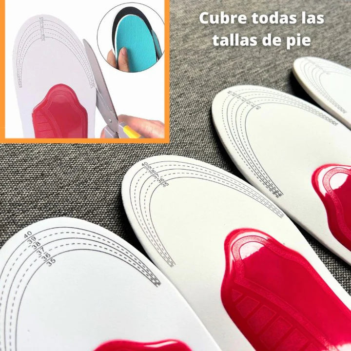 ORTHOPEDIC SOLES™ - Plantillas Ortopédicas Kit x4 Undiades