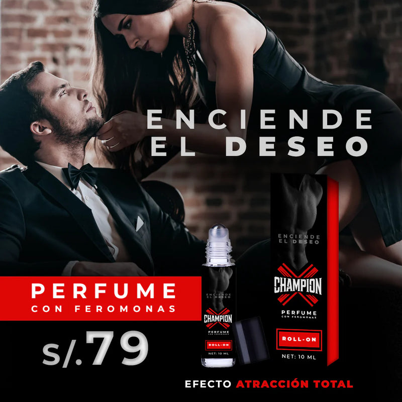 CHAMPION Xᵀᴹ - PERFUME DE FEROMONAS 100% EFECTIVO