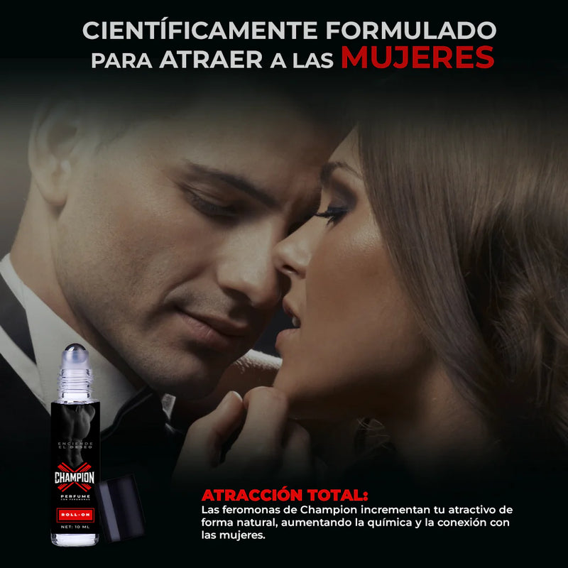 CHAMPION Xᵀᴹ - PERFUME DE FEROMONAS 100% EFECTIVO